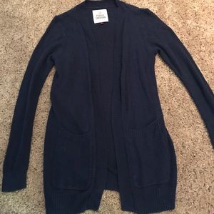 Navy blue cardigan